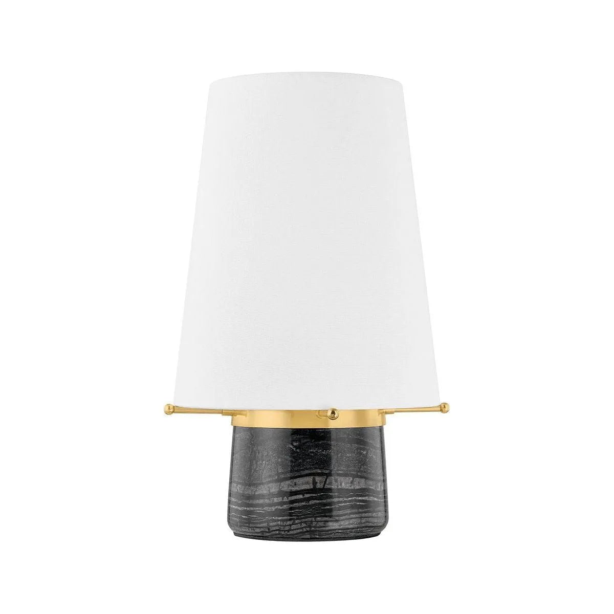 Hudson Valley - L4751-AGB - LED Table Lamp - Central valley - Aged Brass