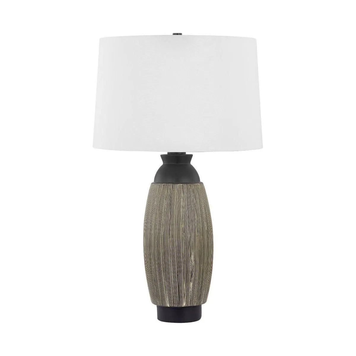 Hudson Valley - L6430-DB/CCK - One Light Table Lamp - Naseby - Distressed Bronze/Ceramic Cultured Black