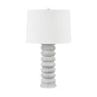 Hudson Valley - L7633-AGB/CGY - One Light Table Lamp - Harwinton - Aged Brass/Ceramic Grey White