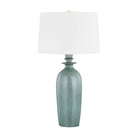 Hudson Valley - L8430-AGB/CRP - One Light Table Lamp - Bellmawr - Aged Brass/Ceramic Reactive Palladian