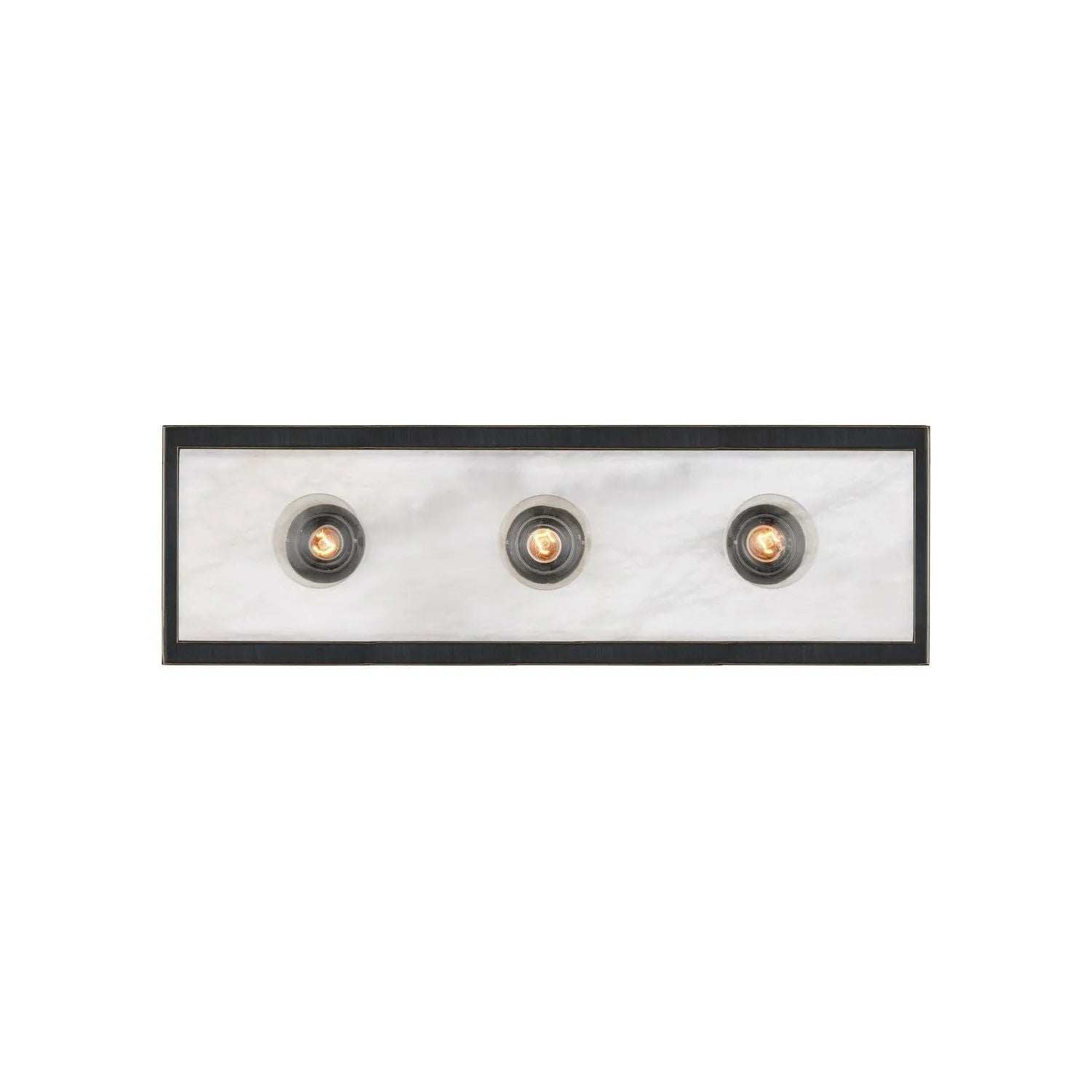 Currey and Company - 5800-0052 - Three Light Wall Sconce - Berdine - Natural / Antique Brass