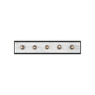 Currey and Company - 5800-0056 - Five Light Wall Sconce - Berdine - Natural / Oil Rubbed Bronze