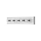 Currey and Company - 5800-0057 - Five Light Wall Sconce - Berdine - Natural / Polished Nickel