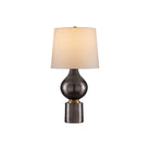 Currey and Company - 6000-0984 - One Light Table Lamp - Tamerlane - Black Nickel / Vintage Brass