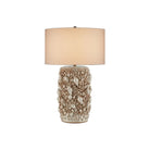Currey and Company - 6000-0994 - One Light Table Lamp - Corfu - Milky White