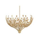 Currey and Company - 9000-1264 - Four Light Chandelier - Maypan - Coco Cream / Natural