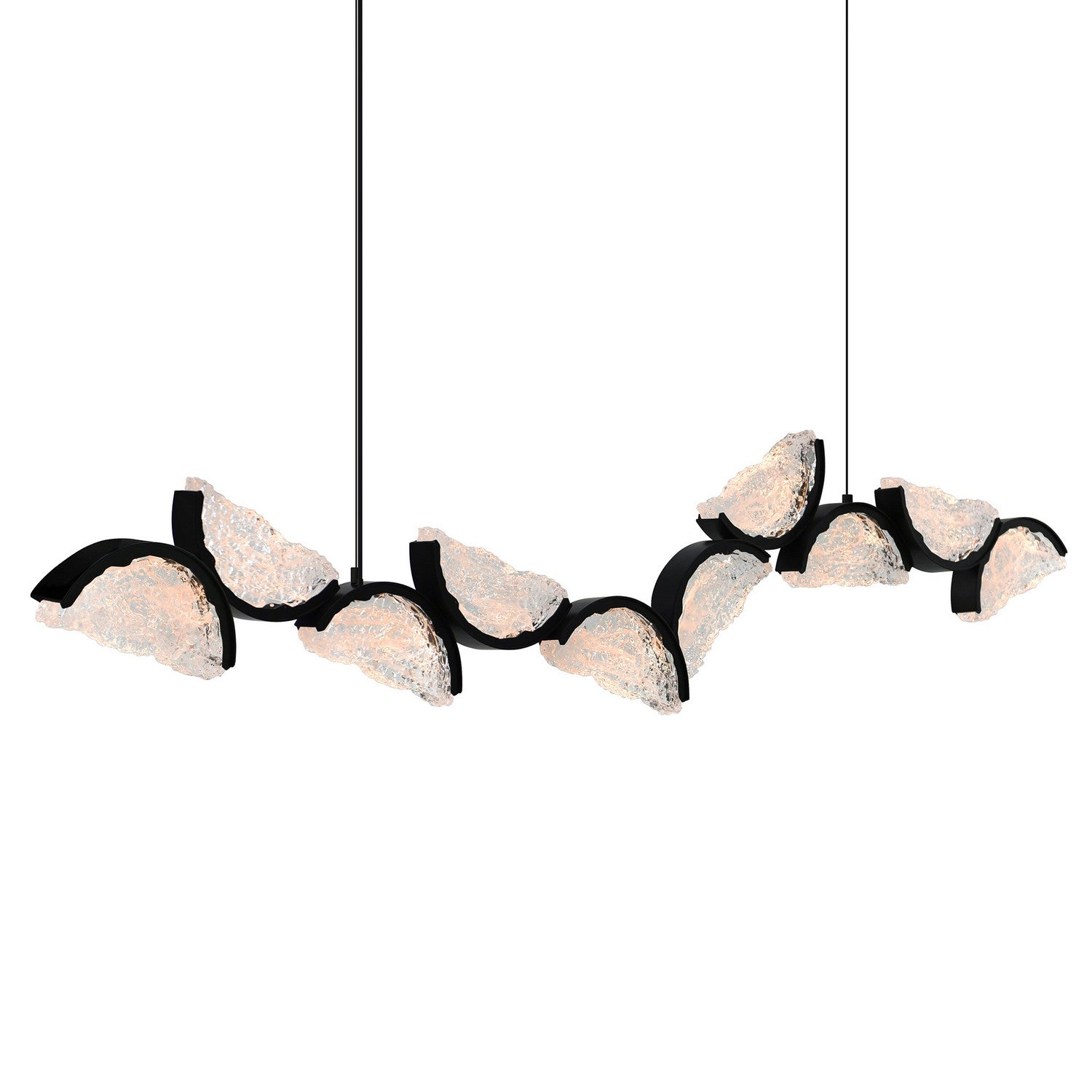 CWI Lighting Canada - 1715P70-10-101 - LED Chandelier - Moon - Black