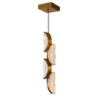 CWI Lighting Canada - 1715P8-4-624 - Mini LED Suspension - Lune - Laiton