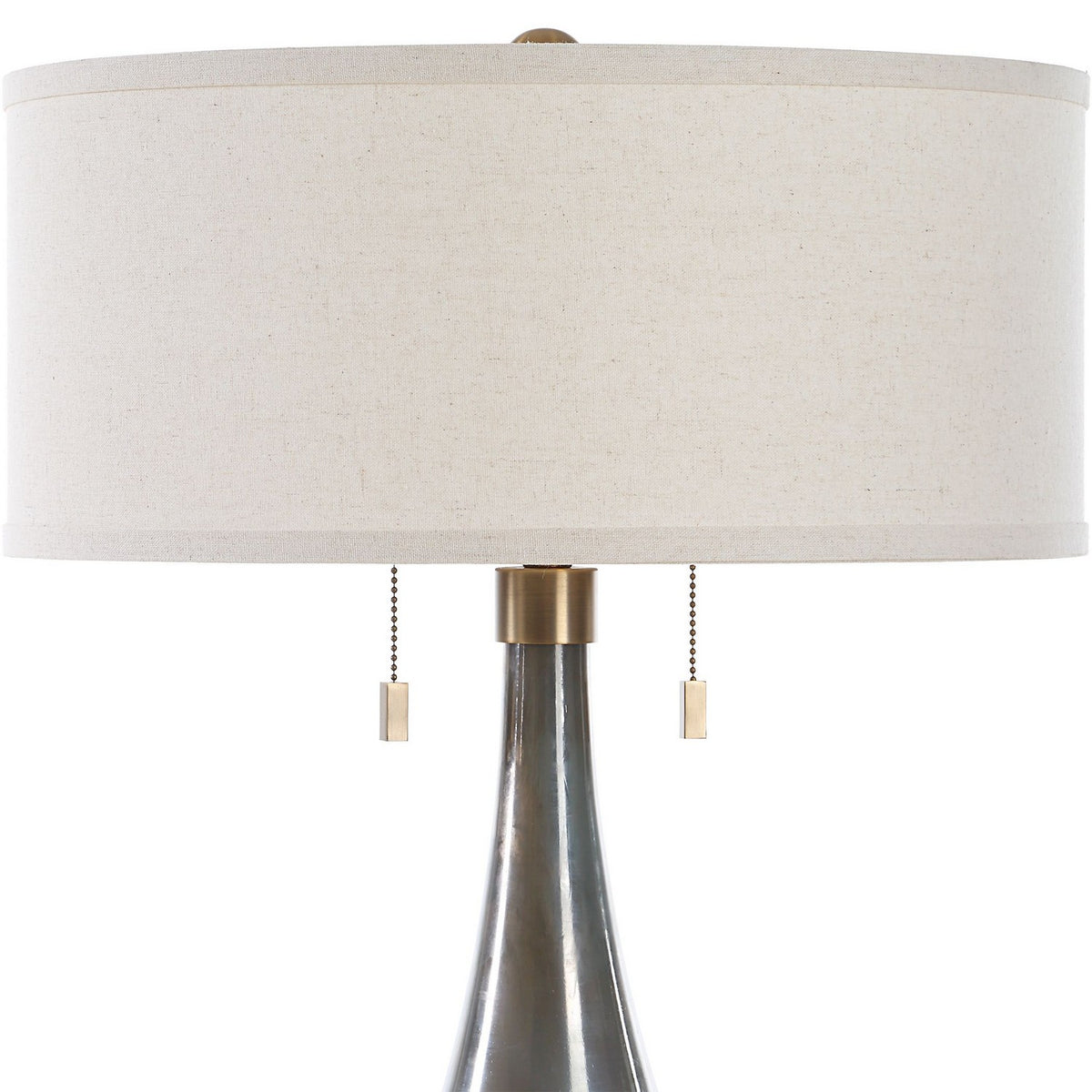 Uttermost - 30518 - Two Light Table Lamp - Cardoni - Brushed Brass