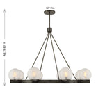 Savoy House - 1-1015-8-15 - Eight Light Chandelier - Darien - Mediterranean Bronze