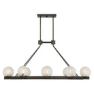 Savoy House - 1-1016-8-15 - Eight Light Linear Chandelier - Darien - Mediterranean Bronze