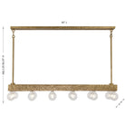Savoy House - 1-3128-14-106 - 14 Light Linear Chandelier - Etereo - Spumante