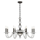 Savoy House - 1-4278-8-15 - Eight Light Chandelier - Aragon - Mediterranean Bronze
