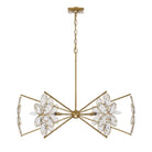 Savoy House - 1-4529-6-221 - Six Light Chandelier - Marbella - Gold Shimmer