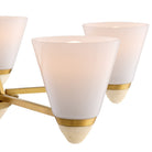 Savoy House - 1-7265-5-322 - Five Light Chandelier - Kohlman - Warm Brass