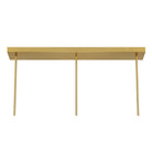 Savoy House - 1-8031-3-322 - Three Light Linear Chandelier - Hillbourne - Warm Brass