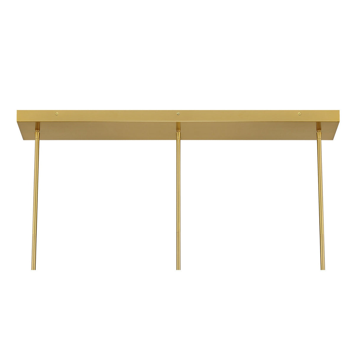 Savoy House - 1-8031-3-322 - Three Light Linear Chandelier - Hillbourne - Warm Brass