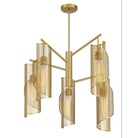 Savoy House - 1-8032-5-322 - Five Light Chandelier - Hillbourne - Warm Brass