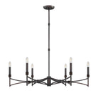 Savoy House - 1-8166-6-26 - Six Light Chandelier - Gardner - Champagne Mist