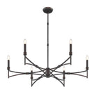 Savoy House - 1-8166-6-26 - Six Light Chandelier - Gardner - Champagne Mist