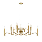 Savoy House - 1-9417-9-220 - Nine Light Chandelier - Tremont - Riviera Brass