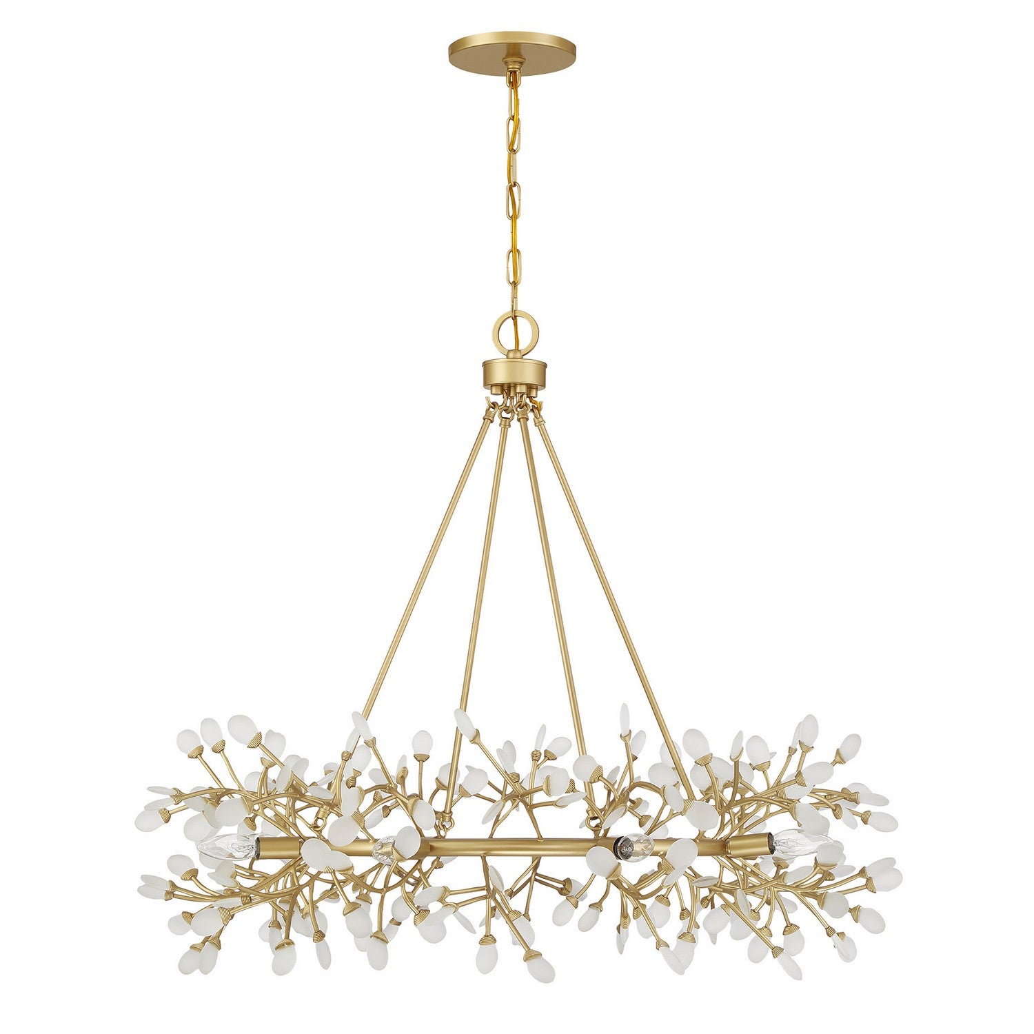 Savoy House - 1-9855-8-328 - Eight Light Chandelier - Once - Spun Gold