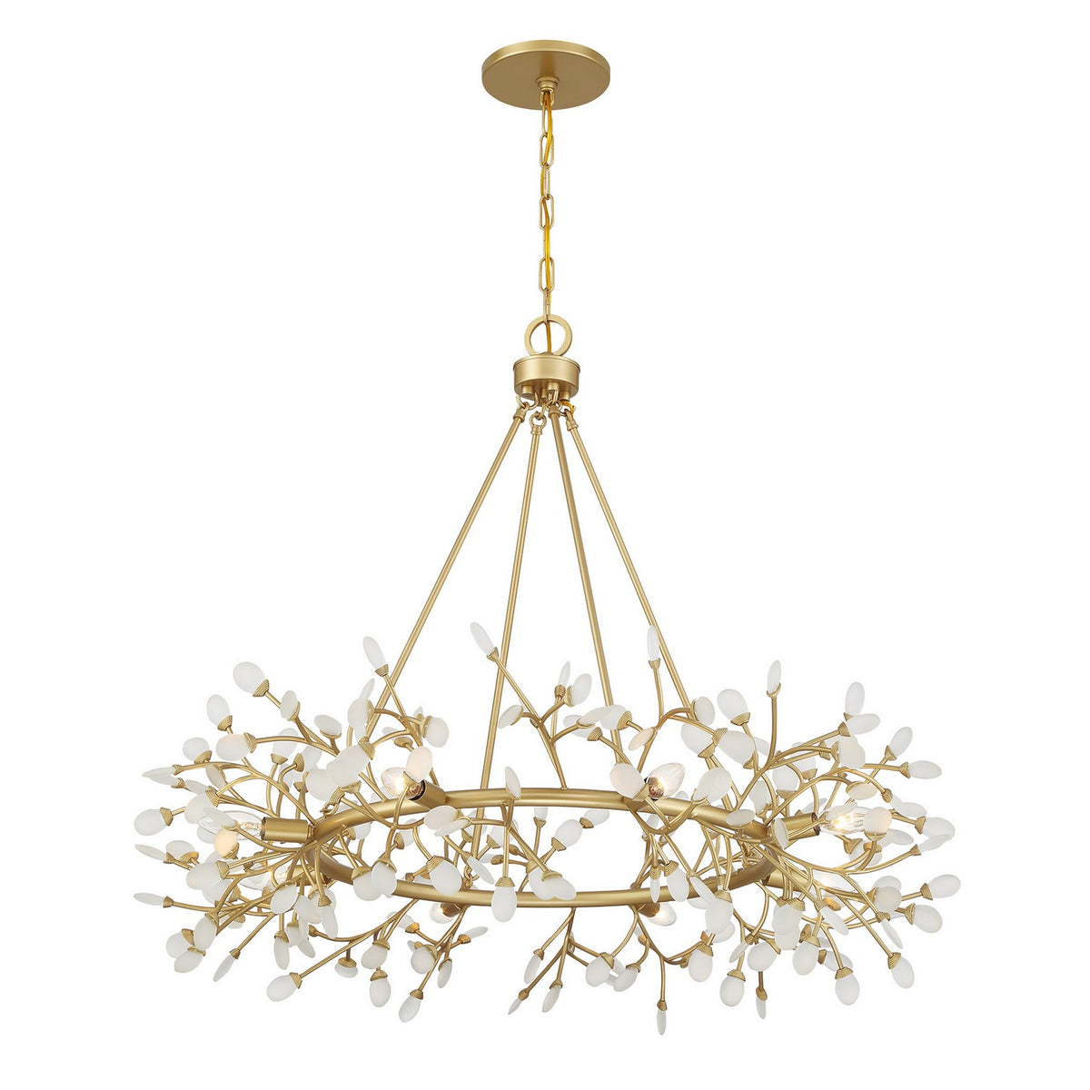 Savoy House - 1-9855-8-328 - Eight Light Chandelier - Once - Spun Gold