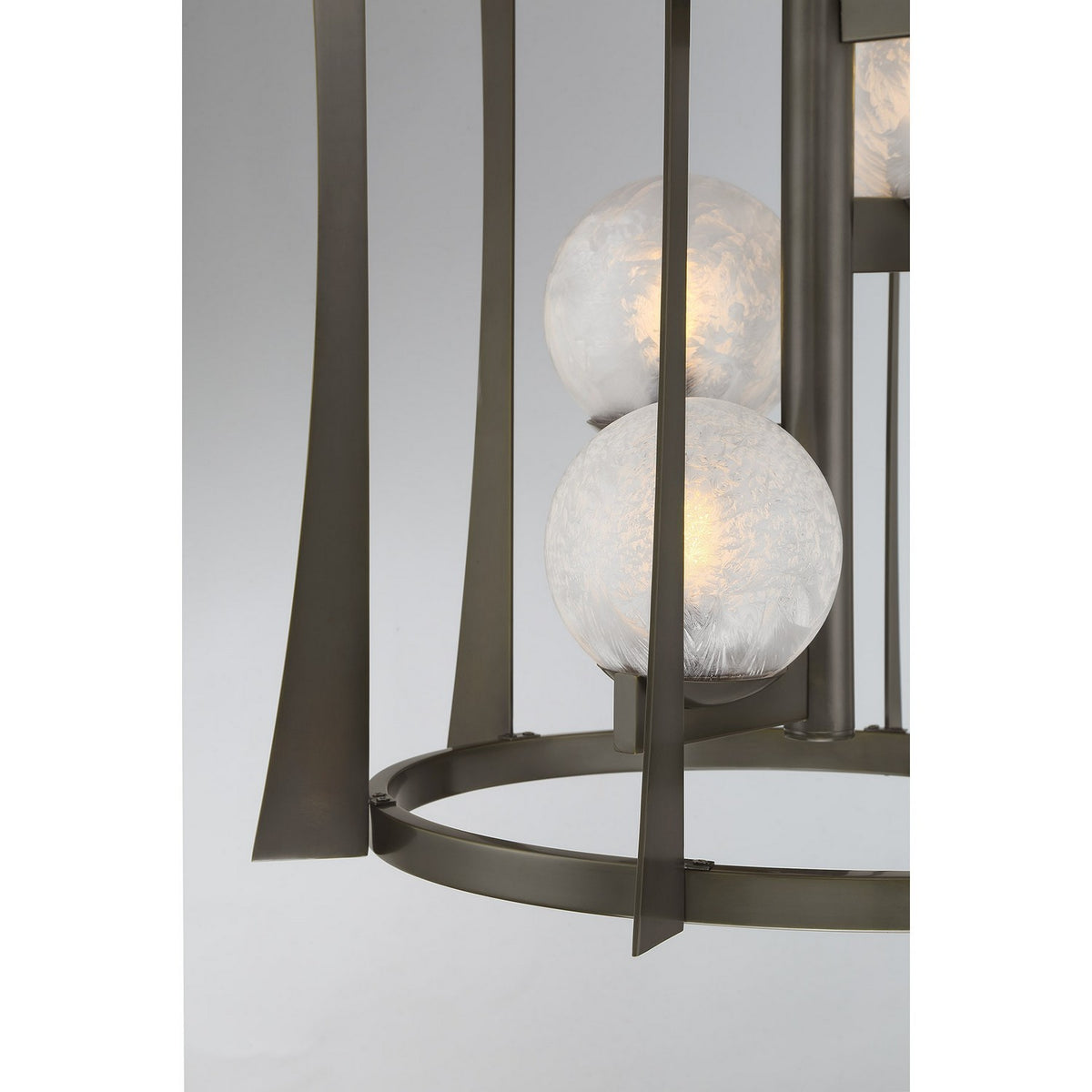 Savoy House - 3-1018-4-15 - Four Light Pendant - Darien - Mediterranean Bronze