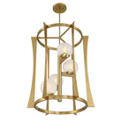Savoy House - 3-1018-4-322 - Four Light Pendant - Darien - Warm Brass