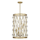 Savoy House - 3-8412-6-322 - Six Light Pendant - Bailey - Warm Brass