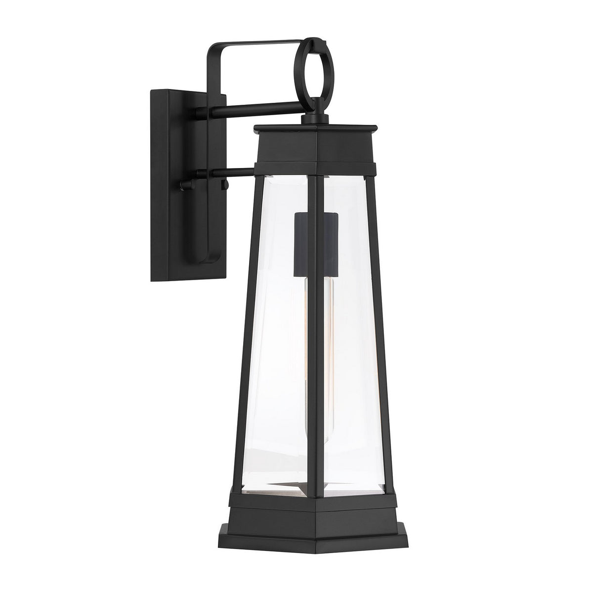 Savoy House - 5-205-BK - One Light Outdoor Wall Lantern - Payne - Matte Black