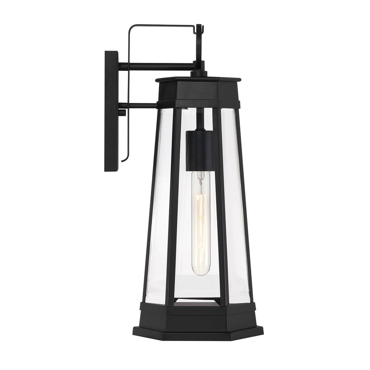 Savoy House - 5-205-BK - One Light Outdoor Wall Lantern - Payne - Matte Black