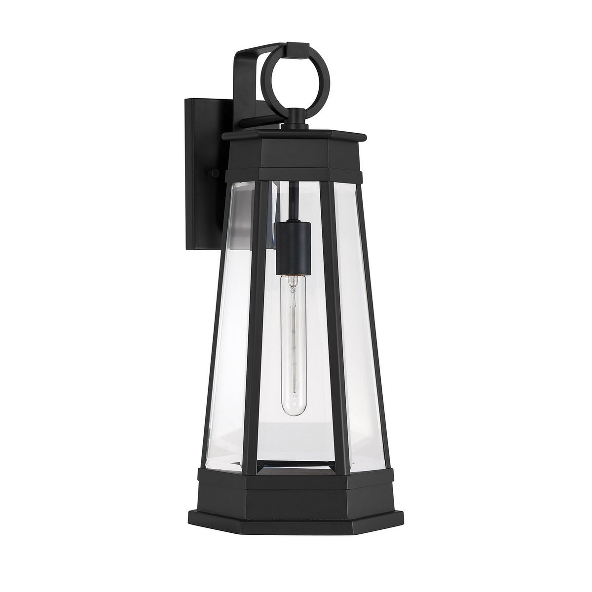 Savoy House - 5-206-BK - One Light Outdoor Wall Lantern - Payne - Matte Black
