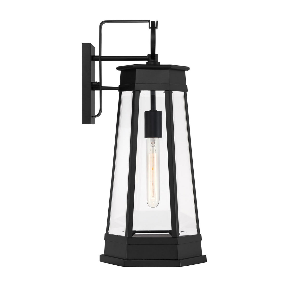 Savoy House - 5-206-BK - One Light Outdoor Wall Lantern - Payne - Matte Black