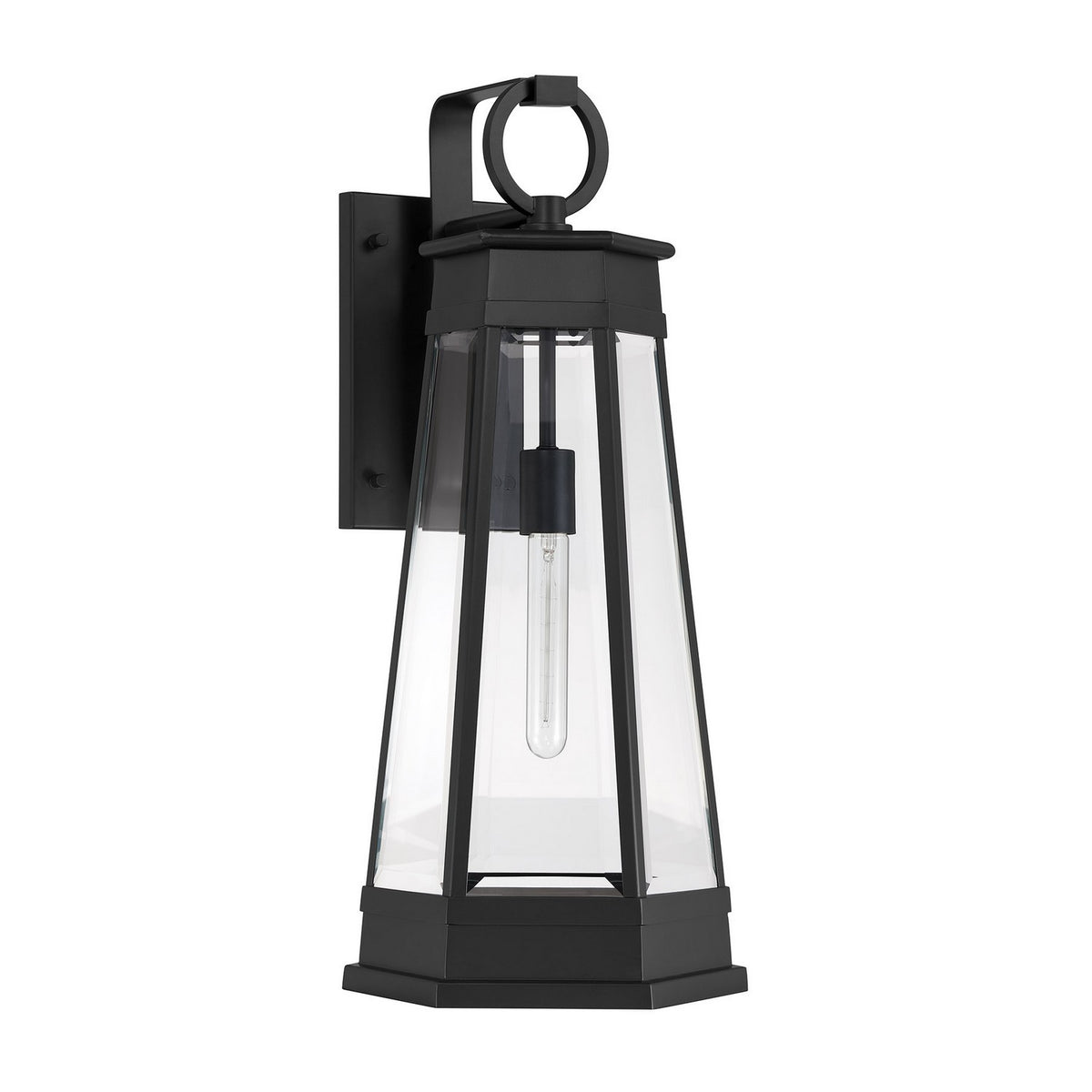 Savoy House - 5-207-BK - One Light Outdoor Wall Lantern - Payne - Matte Black