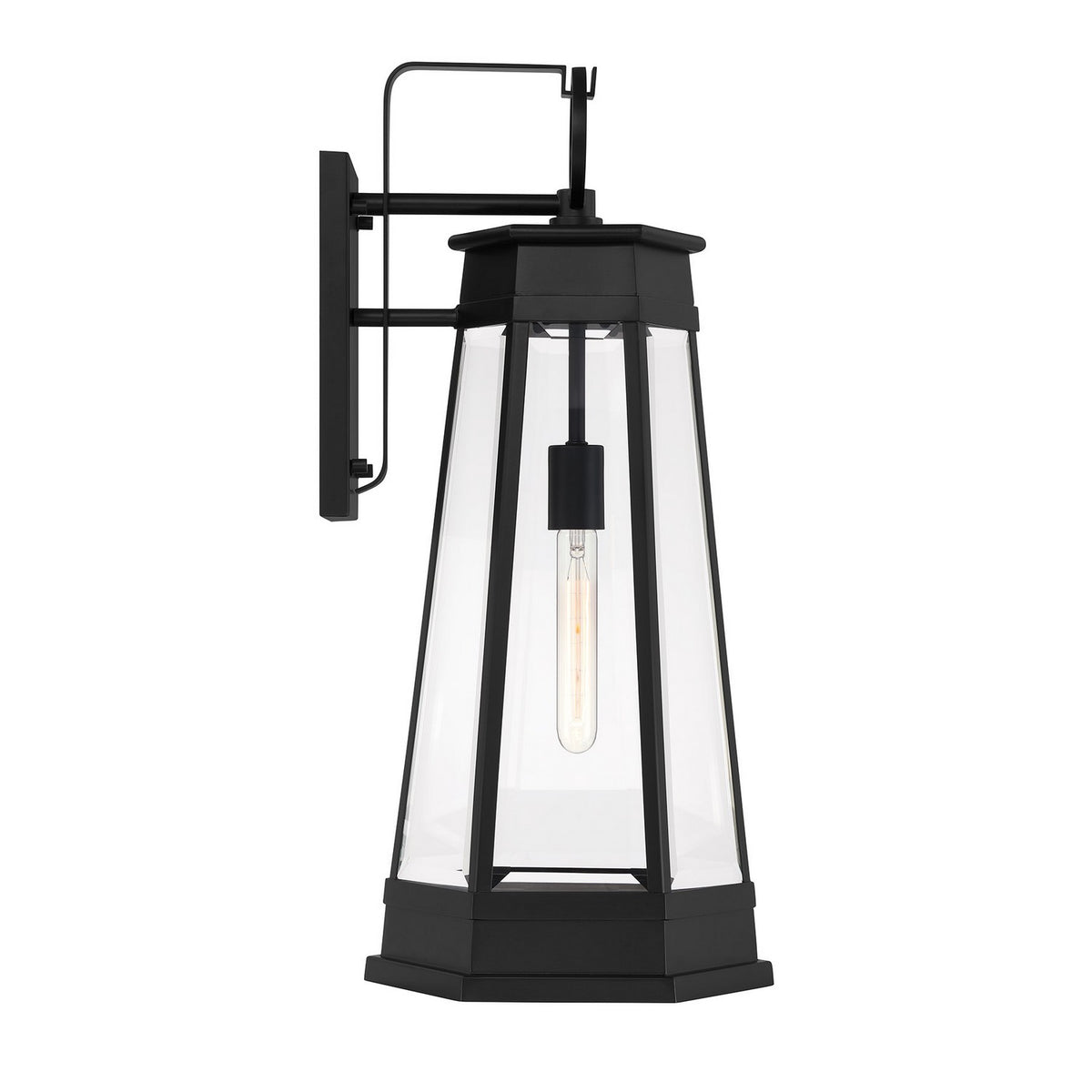 Savoy House - 5-207-BK - One Light Outdoor Wall Lantern - Payne - Matte Black