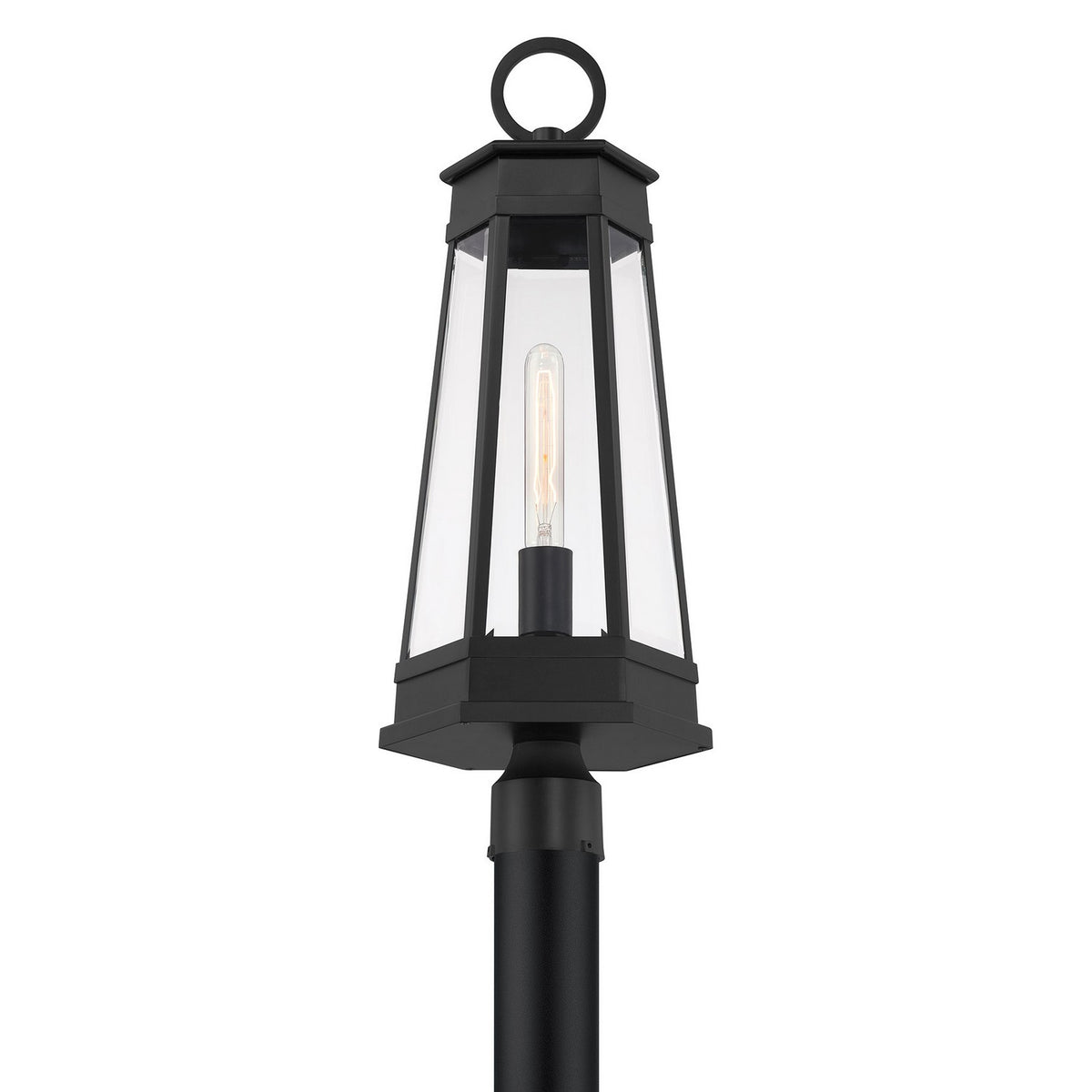 Savoy House - 5-209-BK - One Light Outdoor Post Lantern - Payne - Matte Black