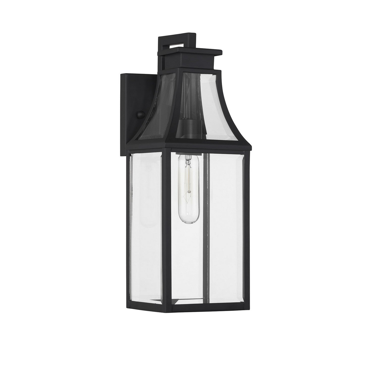 Savoy House - 5-605-BK - One Light Outdoor Wall Lantern - Emery - Matte Black