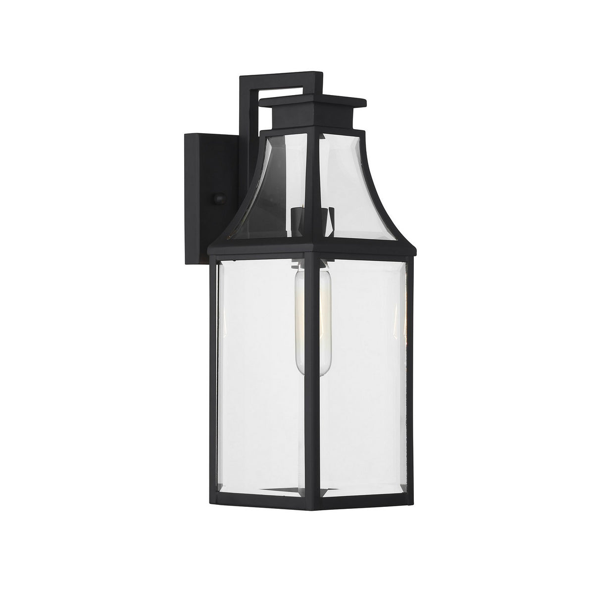 Savoy House - 5-605-BK - One Light Outdoor Wall Lantern - Emery - Matte Black