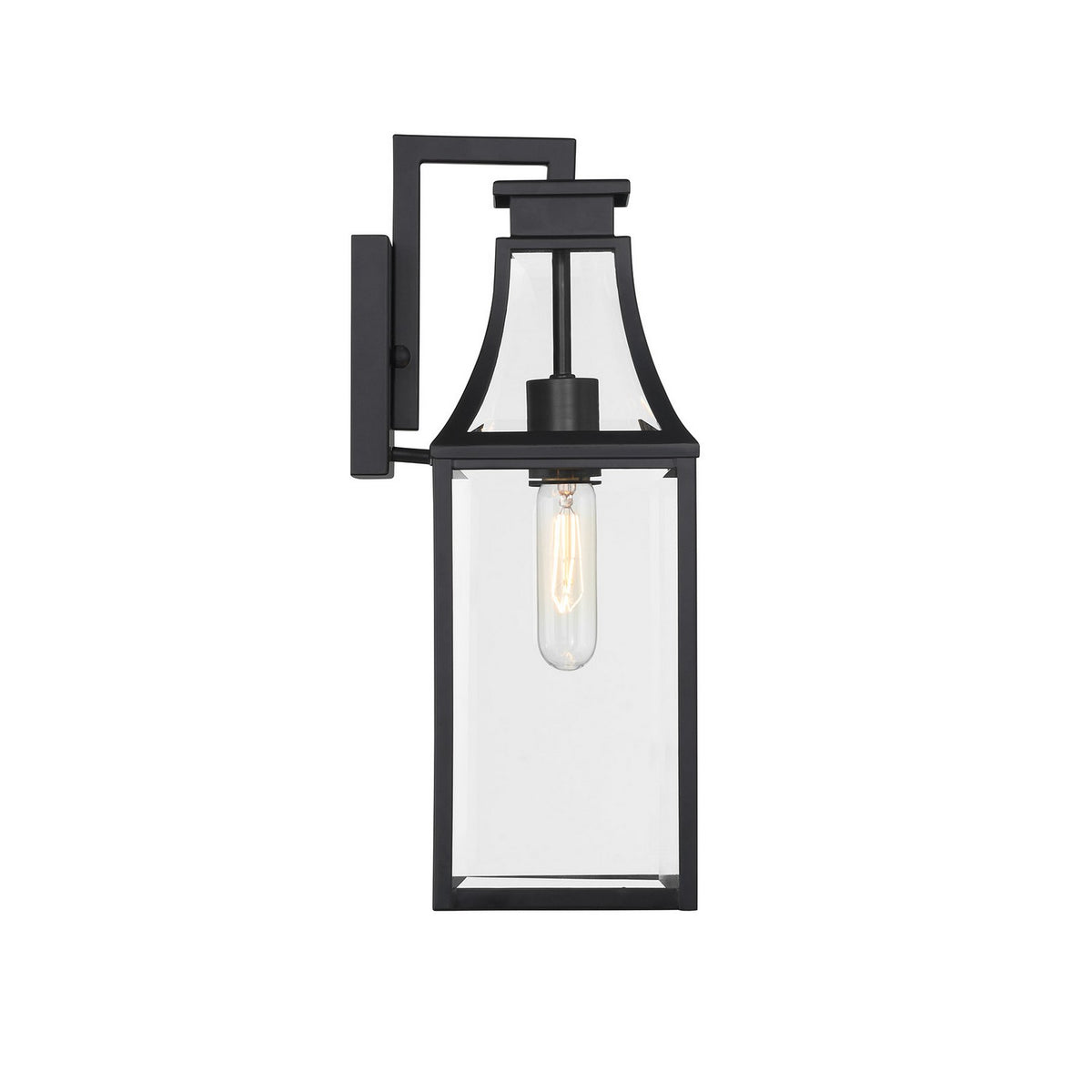 Savoy House - 5-605-BK - One Light Outdoor Wall Lantern - Emery - Matte Black