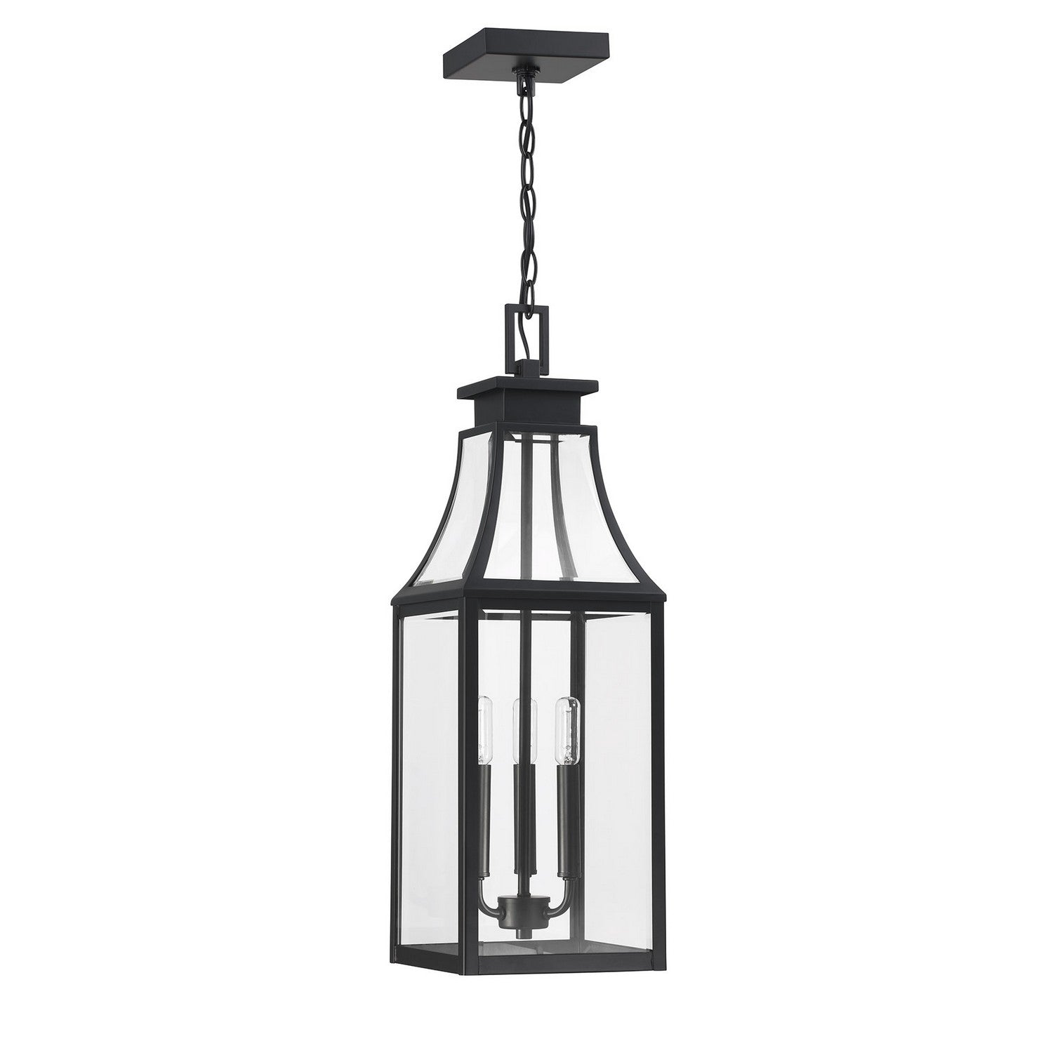 Savoy House - 5-608-BK - Three Light Outdoor Hanging Lantern - Emery - Matte Black