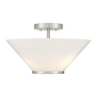 Savoy House - 6-4012-3-SN - Three Light Convertible Semi-Flush /Pendant - Blair - Satin Nickel
