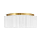 Savoy House - 6-4187-4-322 - Four Light Flush Mount - Edgemont - Warm Brass