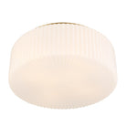 Savoy House - 6-4187-4-322 - Four Light Flush Mount - Edgemont - Warm Brass