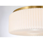 Savoy House - 6-4187-4-322 - Four Light Flush Mount - Edgemont - Warm Brass