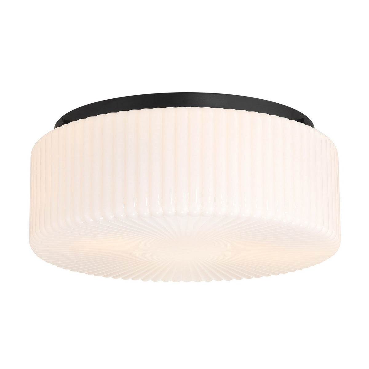 Savoy House - 6-4187-4-89 - Four Light Flush Mount - Edgemont - Matte Black