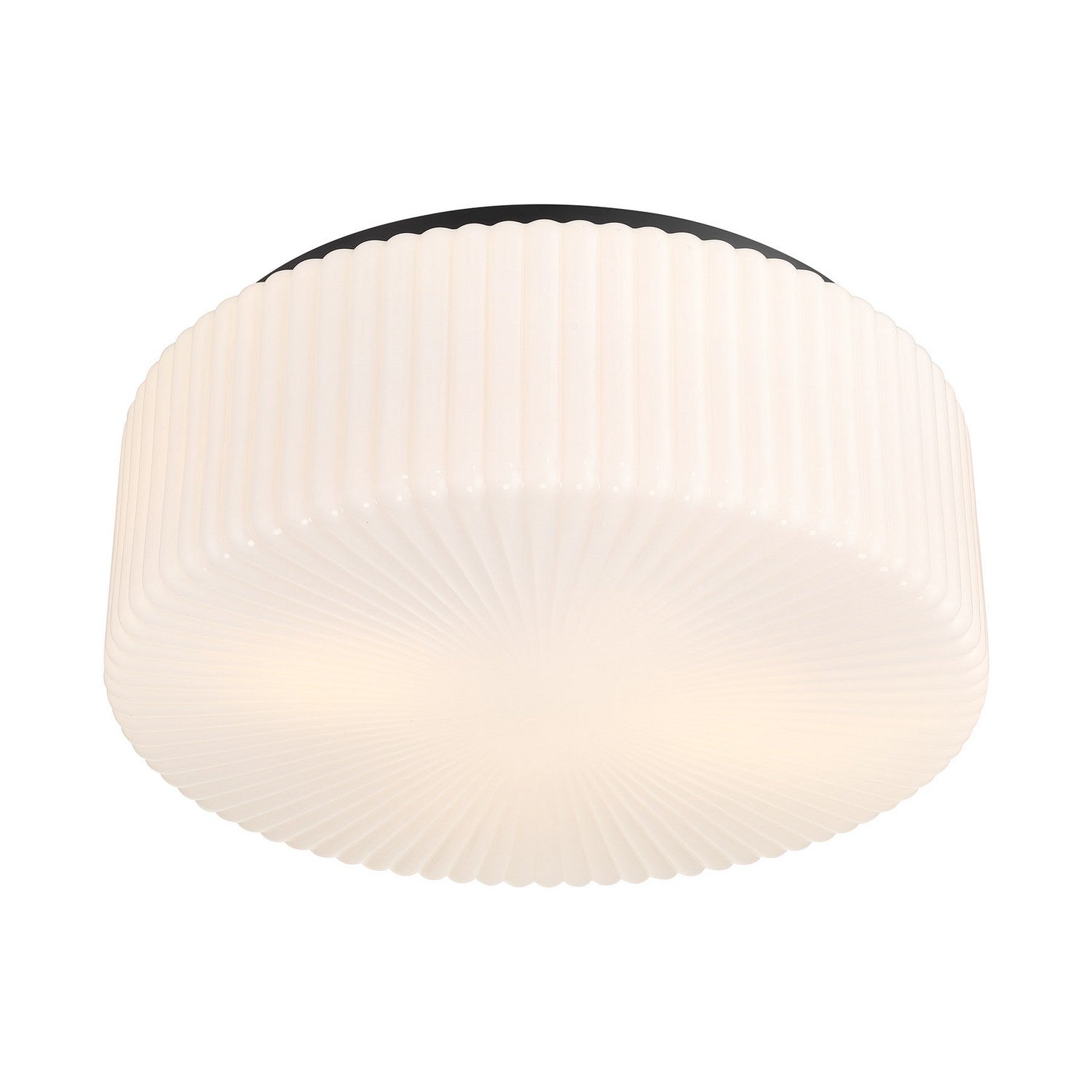 Savoy House - 6-4187-4-89 - Four Light Flush Mount - Edgemont - Matte Black