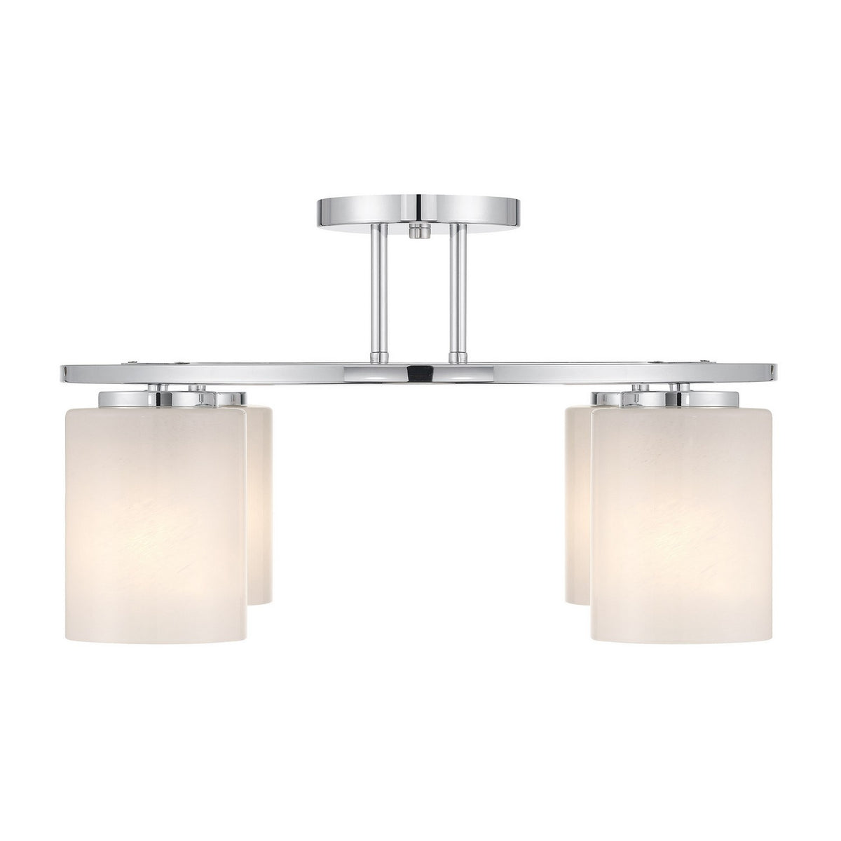 Savoy House - 6-4693-4-11 - Four Light Semi-Flush Mount - Herron - Chrome