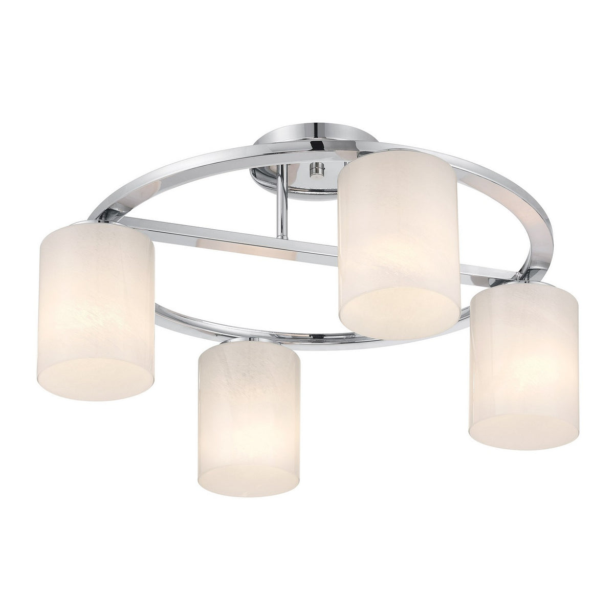 Savoy House - 6-4693-4-11 - Four Light Semi-Flush Mount - Herron - Chrome