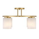 Savoy House - 6-4693-4-322 - Four Light Semi-Flush Mount - Herron - Warm Brass